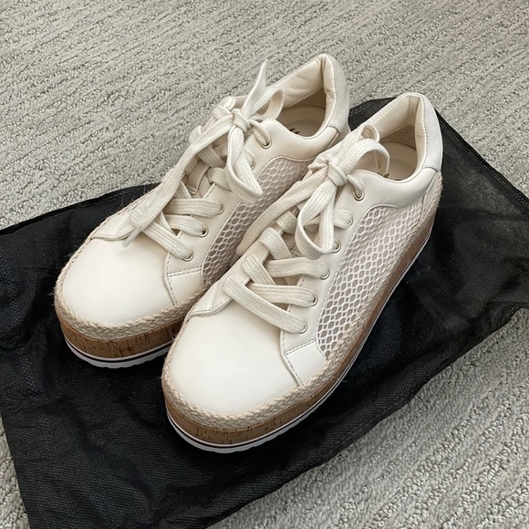 JLo Mesh Platform Sneakers - Picture 1 of 13